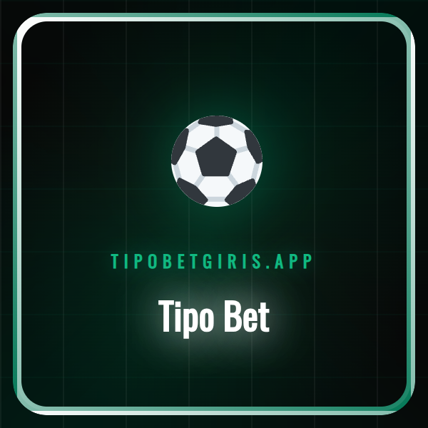 Tipo Bet platformunun ana sayfası ve oyun seçenekleri ekranı.