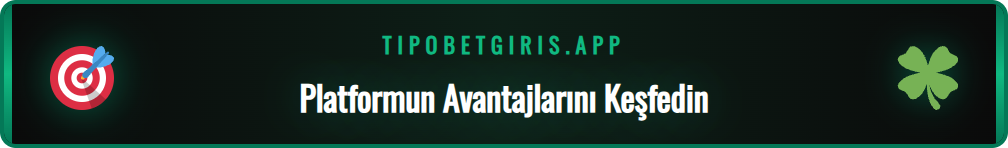 Tipobet 365 güncel giriş sonrası erişilen oyun ve bonus seçenekleri