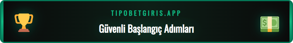 Tipobet Com platformuna giriş yapmadan önce bilinmesi gerekenler.