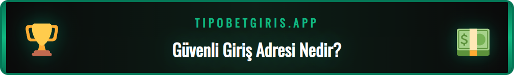 Tipobet e yeni giriş adresinin neden önemli olduğunu açıklayan grafik