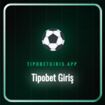 Tipobet giriş ekranına erişim sağlayan bir kullanıcının laptop ekranı.