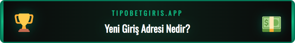 Tipobet giriş yeni adresinin ne anlama geldiğini açıklayan grafik.