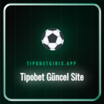 Tipobet güncel site ana sayfasının ekran görüntüsü ve logosu.