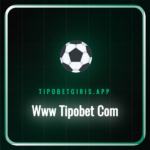 Www Tipobet Com ana sayfasının ekran görüntüsü ve platform logosu.