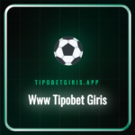 Www Tipobet Giris ekranını gösteren bir dizüstü bilgisayar.